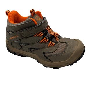 Merrell Kids Sz 12 EU 30 Chameleon 7 Access Mid Water Resistant Leather & Mesh